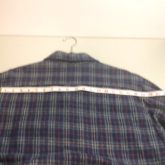 VINTAGE 1970’s Wool Men’s Button-Down - Picture 6 of 8
